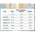 thumbnail image 4 of Double Breasted Women Solid Color Casual Crop Trench Coat Lady Office Jacket with Pocket, 4 of 7