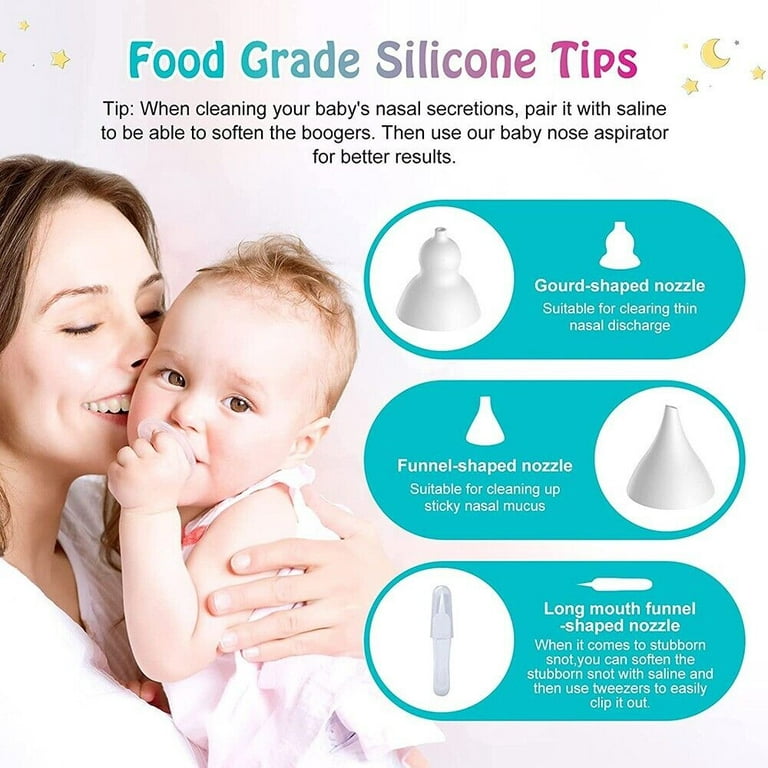 Electric Baby Kids Nasal Aspirator Nose Automatic Booger Sucker