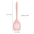 thumbnail image 5 of SZDUDU 2Pack Small Silicone Spatula Turner High Heat Resistant Silicone Turner for Cooking Fish, Eggs, Pancakes and More, Black, 5 of 6