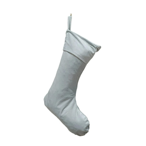 Decoraciones de Navidad Blancas Calcetines de Navidad Calcetines Suaves Decoración de la Escena Accesorios Colgantes Calcetines de Navidad Decoraciones de Navidad para Árbol