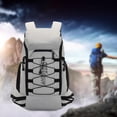 thumbnail image 4 of Bolsa de viaje Sunnimix para acampar Gran capacidad Plegable Ligero grande para equipaje para escar Camping Deporte al aire libre Gris, 4 of 7