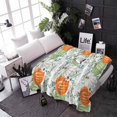thumbnail image 3 of Green Orange Pumpkins Fall Throw Blanket Thanksgiving Decorations Throw Blanket for Couch, Soft Flannel Fleece Bed Throw Blankets, Buffalo Plaid Lightweight Blankets & Throws for All Season, 40x50Inch, 3 of 6