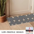 thumbnail image 3 of Cute Pug Puppies Door Rugs,Washable Non Slip Door Mats Indoor,Decorative Door Mats,Entry Mat Indoor for Entrance,Bedroom,Kitchen,Bathroom,16"x47", 3 of 6