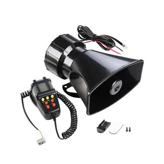 Accessoires Extérieurs de Voiture Haut-Parleur Alarme Moto Bouche Carrée Système Modifié pour Communication Améliorée