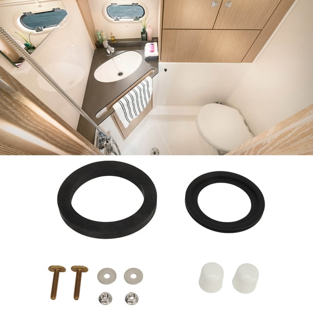 Kit De Inodoro Para RV, Accesorios De Montaje, Kit De Inodoro Para RV De Fácil Instalación, Sellado 385311652 Para Dometic 300 310 320