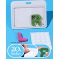 thumbnail image 2 of Xray Markers with Lead Initials - Glitter Radiology X-ray Markers in Rose & Green "L&R" Letter Shape Include Reusable Adhesive Tapes to Nurse Radiologist Badge Buddy, Easy to Identify, 2 of 6