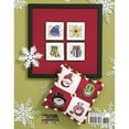 thumbnail image 4 of Leisure Arts Cross Stitch Holiday OrnamentsGalorBk, 4 of 6
