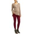 thumbnail image 3 of Oh! Mamma Maternity Skinny Twill Jeans with Full Panel, 3 of 5
