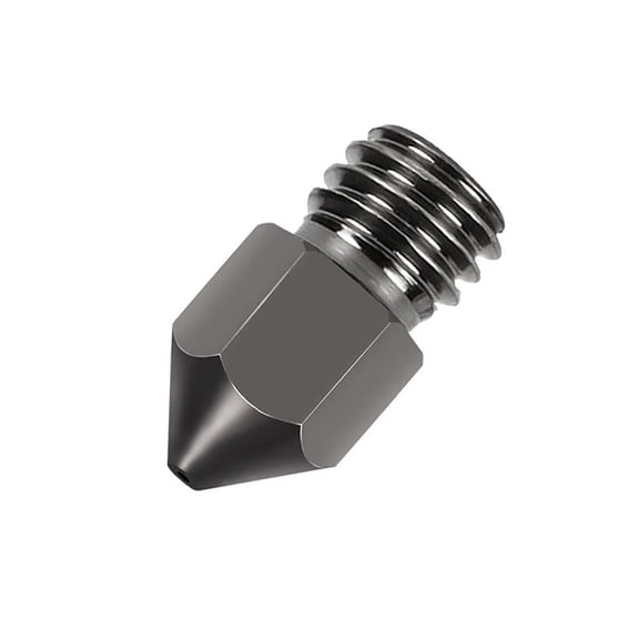 High-Precision Hard Steel MK8 Nozzle Set (0.2mm-1.0mm) for 1.75mm 3D Printers - Compatible with CR10, CR10S, Ender-3