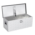 thumbnail image 1 of Aluminum Truck Bed Tool Box, Waterproof Lockable Storage Heavy Duty Toolbox for Pickup Beds, RVs & Trailers, Secure Organizer with Side Handles & Gas Strut Lid, 1 of 6