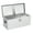 Star diamond pattern case - aluminum natural silver color without spray coating, variant on Heavy Duty Aluminum Tool Box for Truck Bed Toolbox, Waterproof Trailer Square Storage Organizer with Sealing Ring, Lock and Keys for Truck Trailer
