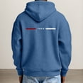 thumbnail image 4 of MHFRRA Sudadera con Capucha, Suave, Cómoda, para Uso Informal Al Aire Libre, Ligera, Deportiva, con Cremallera Azul, 4 of 8