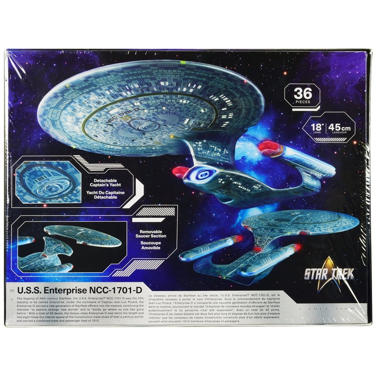 AMT Star Trek Plastic Starship Toy - U.S.S. Enterprise NCC-1701-D