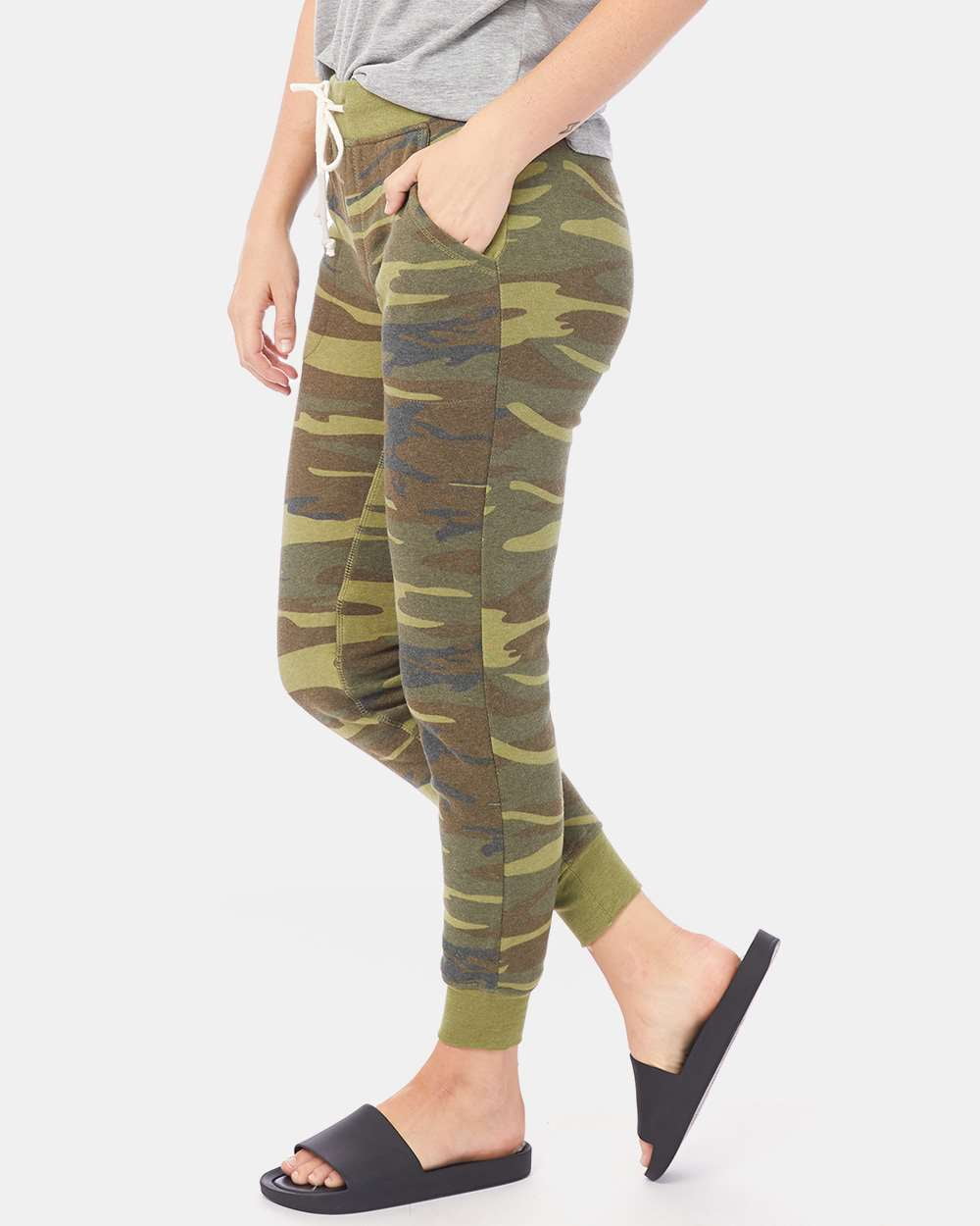 Alternative Apparel 31082 Women s Fleece Jogger Sweatpants