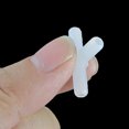 thumbnail image 3 of Unique Bargains Aquarium Plastic T Shape Air Valve Pump Line Tube Tubing Connectors White 10 PCS, 3 of 3