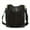 Black, variant on Retro Casual Shoulder Bag Wide Strap Crossbody Bucket Bag Medium Stiffness With Hard Base