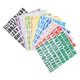 thumbnail image 4 of 12 Pcs Iron On Letters 12 Colors Abrasion Resistance Heat Transfer Sticker Iron On Transfer Sticker for Clothing, 4 of 5
