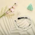 thumbnail image 6 of Unique Bargains 1 Pc Elegant Ruffled Headbands for Women Champagne, 6 of 6