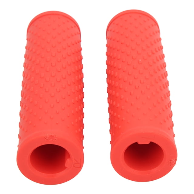 Empu?aduras De Manillar De Scooter, Dise?o Granular Suave Y Cómodo Mango De Scooter Eléctrico Estuche Protector De Goma Antideslizante Para Modificación