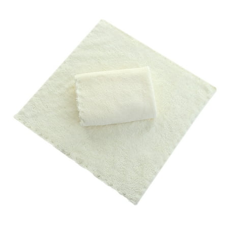 

TANGNADE Coral Fleece Square Handkerchief Soft Absorbent Towel Dish Towels 30*30cm