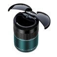 thumbnail image 2 of Car Ashtray With Lid, Automatic Sensing Infrared Metal Intelligent Ashtray, Lock Smoke Odor, Quick Extinguishing, Long-lasting Battery, Flame-retardant Material, Suitable For Car Home Office, 2 of 8