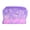Purple, variant on Ayyufe Portable Flower Waterproof Travel Cosmetic Toiletry Storage Pouch Makeup Bag