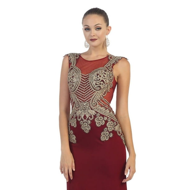 Royal Queen - CLASSY DEMURE EVENING GOWN & PLUS SIZE - Walmart.com