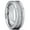 Silver, variant on Mens Tungsten Wedding Band Ring Cubic Zirconia Inlay 8mm Goldtone 13