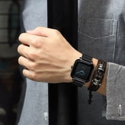 Crrju Watch Men Top Brand Luxury Square Golden Casual Slim Mesh Steel Wrist Watch Relogio Masculino - Quartz Wristwatches