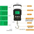 thumbnail image 2 of Báscula digital portátil para equipaje de 75 kg/165 lb con cinta métrica, báscula electrónica para pesar viajes, 2 of 5
