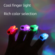 thumbnail image 3 of Agite el mismo anillo de luz de proyección de dedo, luz de luz colorida, puesto de mercado nocturno, juguete luminoso, luz láser, 3 of 4