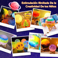 thumbnail image 2 of Luz Nocturna Lunar 3d Diy Kit Para Pintar Tu Propia Lámpara Xtellar multicolor, 2 of 4