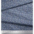 thumbnail image 3 of Soimoi Poly Crepe Fabric Floral,Bird & Sheep Kids Fabric Prints by Yard 52 Inch Wide, 3 of 3