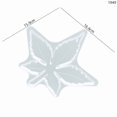 thumbnail image 1 of Molde de silicona for posavasos de hojas irregulares for pegamento de cristal, herramienta de artesanía de resina DIY, 1 of 2