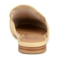 thumbnail image 4 of Journee Womens Akza Slip On Square Toe Mules Flats, Widths Available, 4 of 10