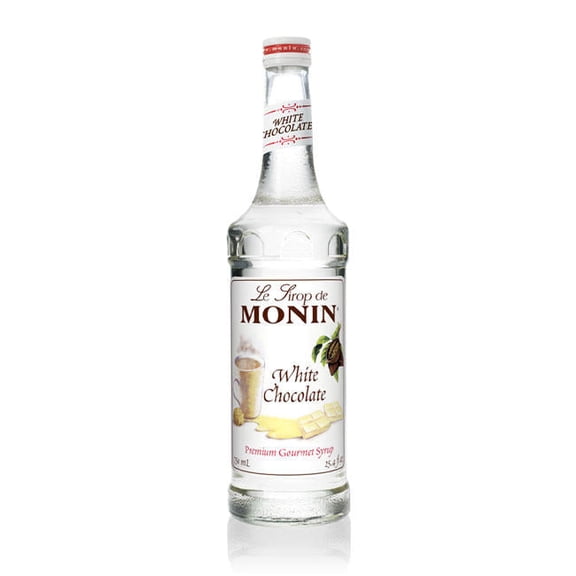 Monin White Chocolate Syrup cs 12/750 ml