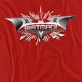 thumbnail image 2 of Dark Knight T-Shirt Beveled Chrome Shield Unisex Graphic Tee For Men & Women, 2 of 7