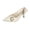 Beige#dressy sandals women heels, variant on Travel Sandals Women,Summer Casual Slingback Block Heels Closed Pointed Toe Strappy Pumps Slip on Office Work Dress Shoes White,39