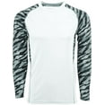 thumbnail image 3 of High Five S Adult Evolution Print Long Sleeve White/Fragment Print/White 372340, 3 of 4