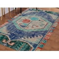 thumbnail image 5 of Minimal Pattern Rugs, Faded Rugs, Boho Rug, Chenille Printed Design Rug, Turkish Rug, 3D Printed Rug, Pattern Rug, Machine Washable Rug, Runner Rug, 2.6'x6.5' - 80x200 cm, 5 of 8