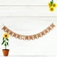 thumbnail image 4 of 1 banderín decorativo para fiesta de cumpleaños, banderines con el alfabeto de felices fiestas, banderines reutilizables de lino con diseño de cola de golondrina, banderines creativos con temática d, 4 of 4