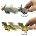 thumbnail image 3 of Huevos de Pascua con coches retráctiles de dinosaurio para niños, paquete de 4, 3 of 6