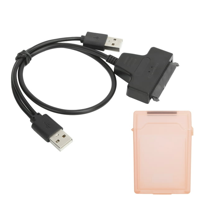 Cable adaptador SSD HD, cable adaptador de disco duro, cable adaptador SATA, caja de protección de disco duro fabricada con cuidado
