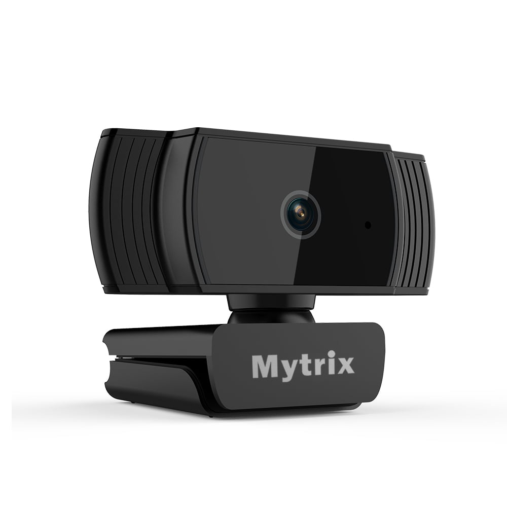 Mytrix AutoFocus Full HD 1080P Webcam, Built-in Noise Cancelling Mic, USB Webcam for Windows Mac PC Laptop Desktop Video Calling Recording Conferencing Streaming, Skype Zoom Facebook Youtube