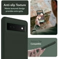 thumbnail image 5 of TUDIA MergeGrip Google Pixel 6a Case 2022 Dual Layer Heavy Duty Phone Case - Pine Green, 5 of 7