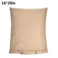thumbnail image 2 of HEANUJJ Outdoor Pipe Insulation Bag with Frost , 1 Piece Weatherproof Pipe Cover for Heating and Plumbing, 2 of 8