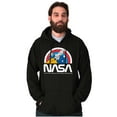 thumbnail image 5 of NASA Vintage Retro Space Shuttle Hoodie Sweatshirt Women Men Brisco Brands S, 5 of 6