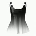 thumbnail image 4 of GUOBIOZIY Women's Flowy Tankini Tops Only - Modest Bathing Suit Loose Fit Plus Size Swimsuit Swim Tops for Women Summer High Waist Soft Comfortable Swimwear (Black,XL), 4 of 5