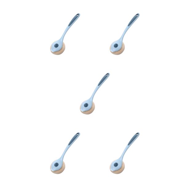Ounissouiy cepillo de limpieza de cocina ollas de mango largo sartenes depurador de aceite fibra desmontable limpieza del hotel accesorios de herramientas Type2 NO2 Ounissouiy CBP485541