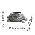 thumbnail image 2 of ZZHZGZ Canada Sale Tortoise Shaped Golden Tone Container for Succulents Small Indoor Desktop Daily Use, 2 of 5